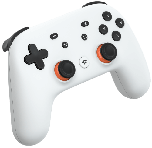 Stadia upravljač za videoigre.