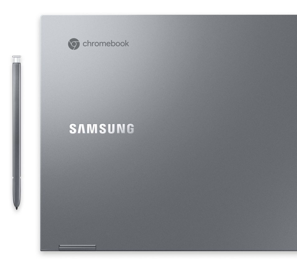 Samsung Galaxy Chromebook color Mercury Gray.